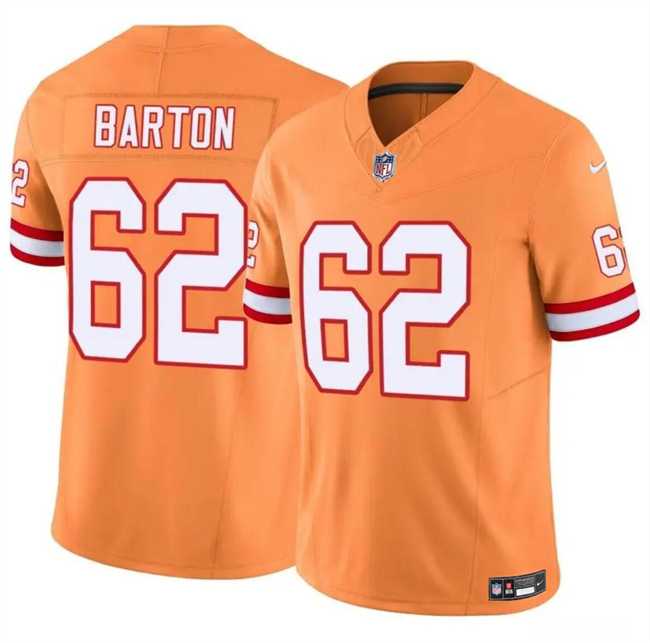 Men & Women & Youth Tampa Bay Buccaneers #62 Graham Barton Orange 2024 Draft F.U.S.E. Throwback Limited Stitched Jersey,We sell and wholesale Men & Women & Youth Tampa Bay Buccaneers #62 Graham Barton Orange 2024 Draft F.U.S.E. Throwback Limited Stitched Jersey on line form chian!